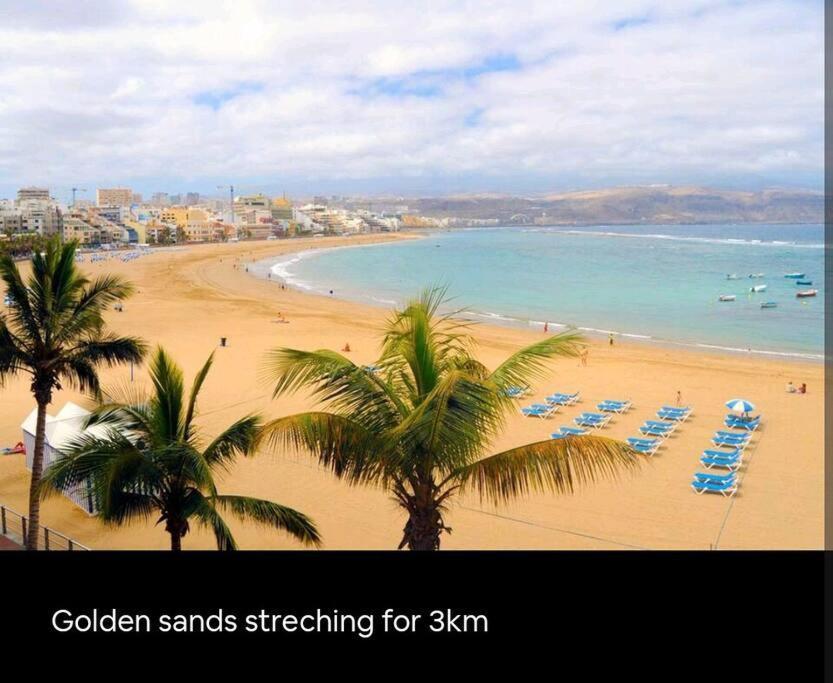 Loft Playa De Las Canteras Lägenhet Las Palmas de Gran Canaria Exteriör bild